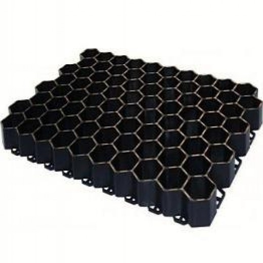 Решетка газонная Gidrolica Eco Standart РГ-70.40.3,2 - пластиковая черная в Кострома